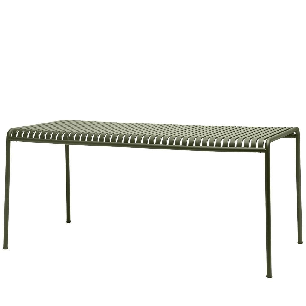 Hay Palissade Table 160x80 Army