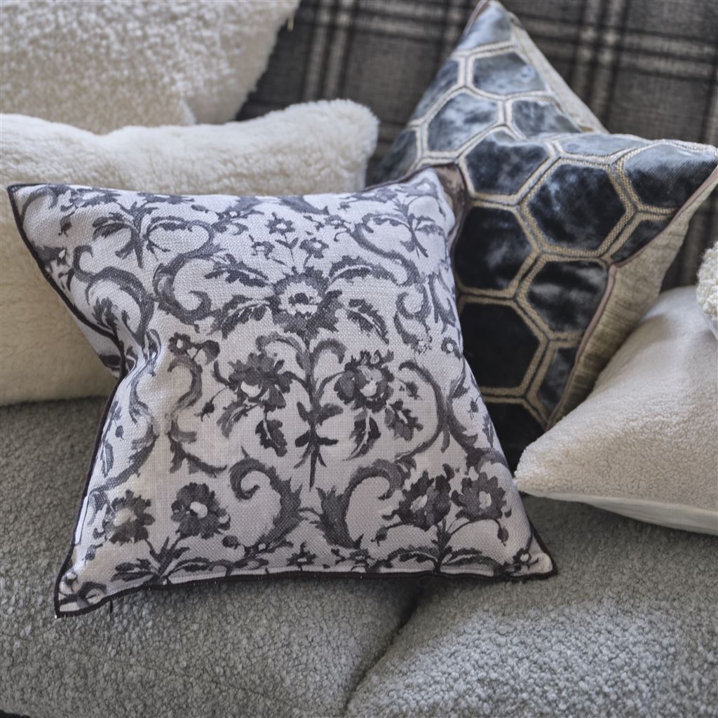 Guerbois Charcoal Decorative Pillow