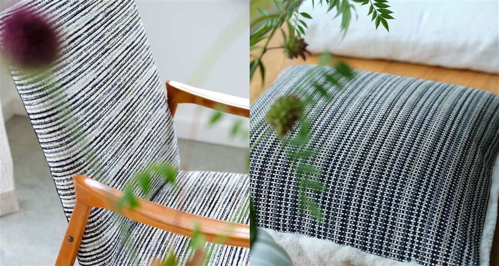 STRIPED & CHECKED UPHOLSTERY