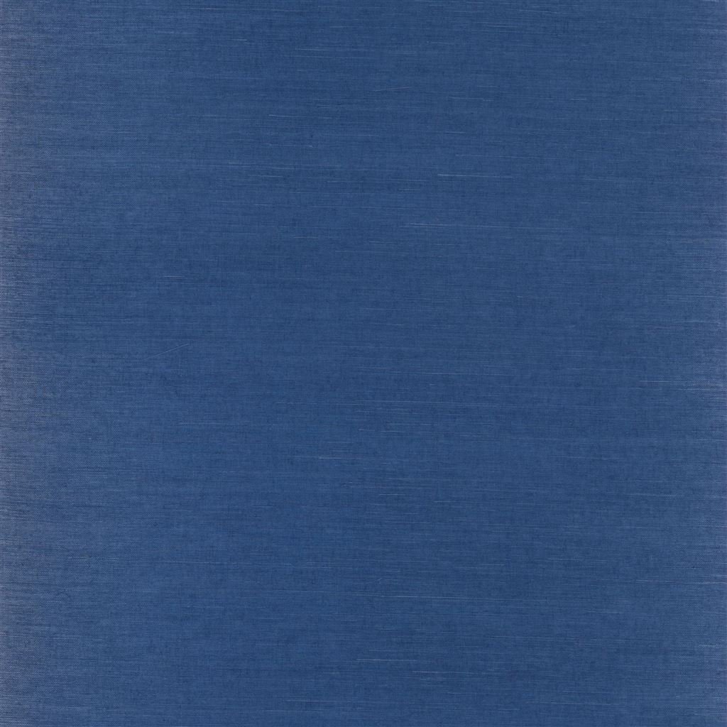 Maslin Weave - Bright Blue Large Sample