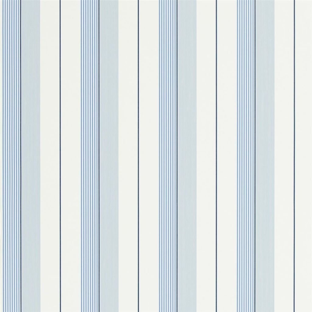 Aiden Stripe - Blue / White - Cutting