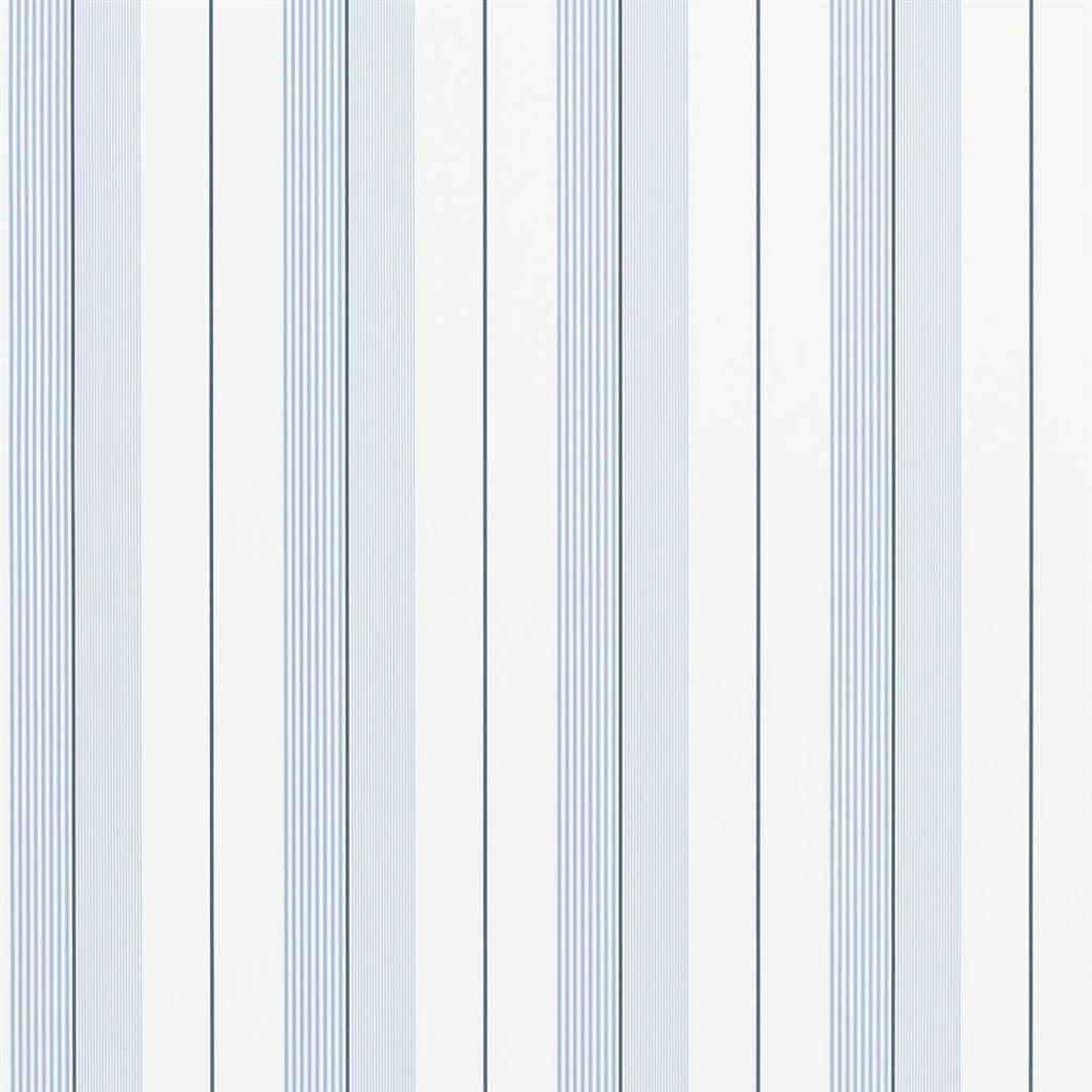 Aiden Stripe - Blue / Navy / White Large Sample