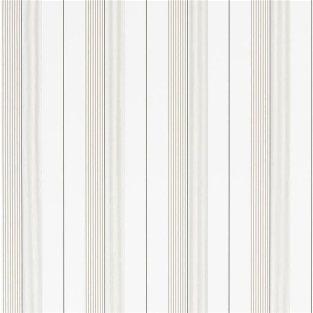 Aiden Stripe - Natural / White Large Sample
