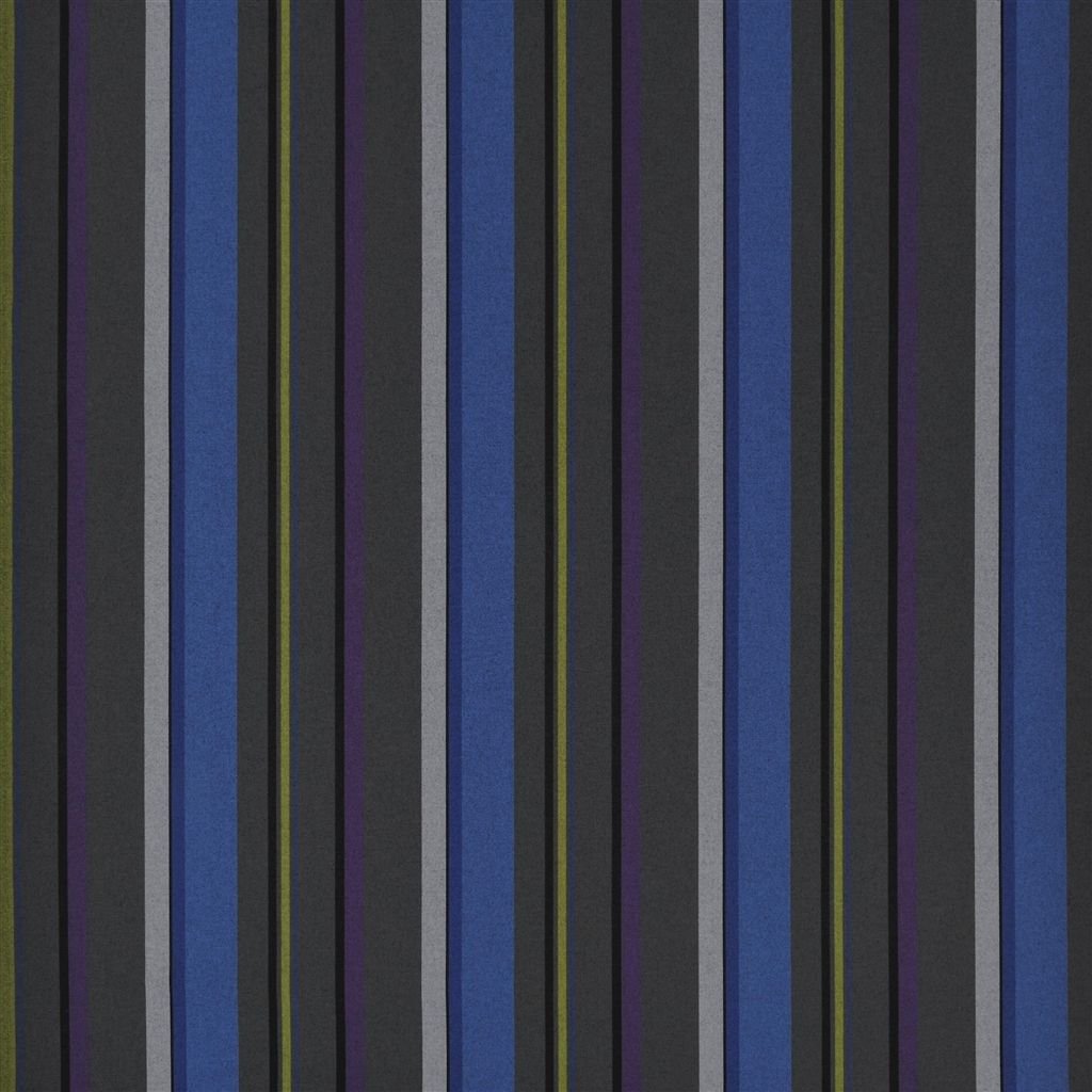 webbing stripe - cobalt fabric