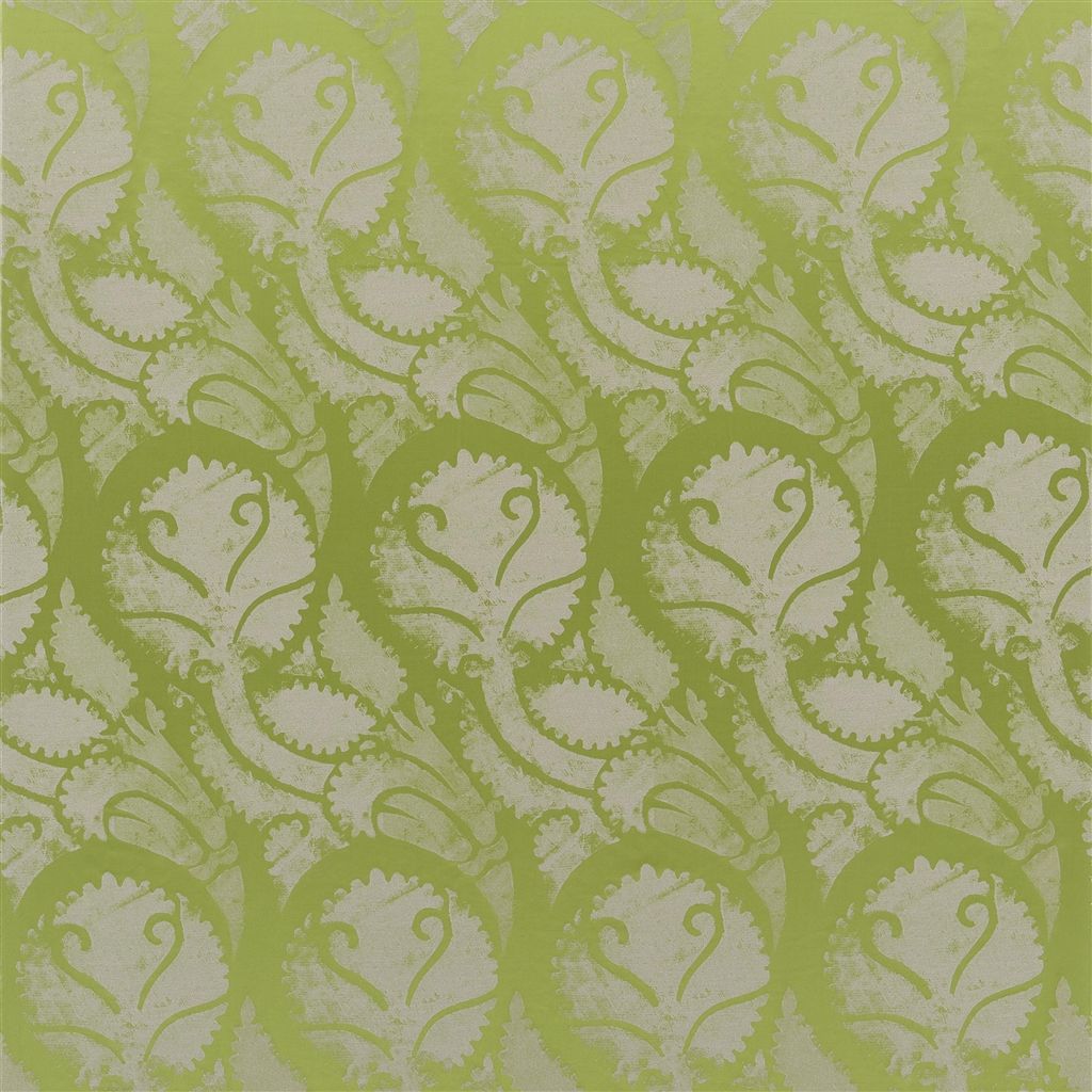 majella - leaf fabric