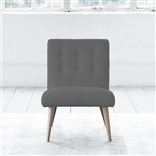 Eva Chair - Self Buttonss - Beech Leg - Rothesay Zinc