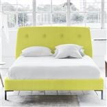 Cosmo Bed - Self Buttons - Superking - Metal Leg - Brera Lino Alche...
