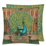 Peacock Emerald Cushion