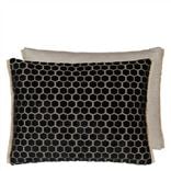 Jabot Noir Decorative Pillow