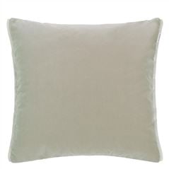 Varese Dove & Alabaster Velvet Throw Pillow