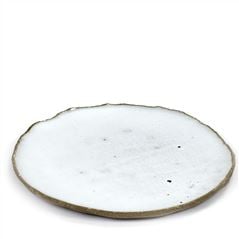 Cement Stoneware Large Plate