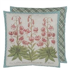 Crown Lily Canvas John Derian Coussin