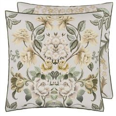 Eleonora Linen Cameo Decorative Pillow