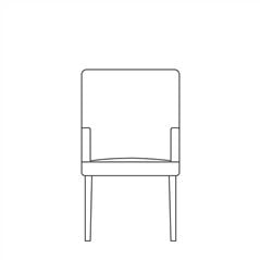 Newport High Back Chair with Arms