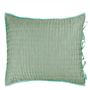 Chenevard Eau De Nil & Celadon European Pillowcase - Reverse