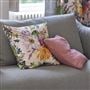 Glynde Coral Cotton/Linen Decorative Pillow