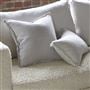 Brera Lino Alabaster & White Linen Cushion