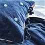 Sevanti Indigo & Pale Blue Quilted Pillowcases