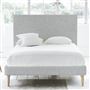 Square Bed - Superking - Beech Leg - Brera Lino Graphite