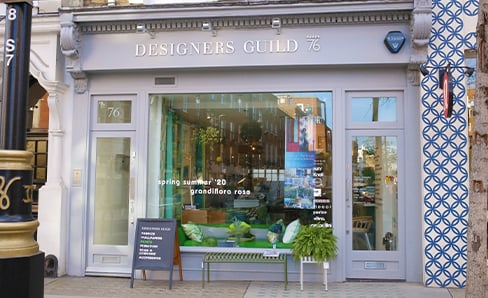 Designers Guild Marylebone High Street Homestore