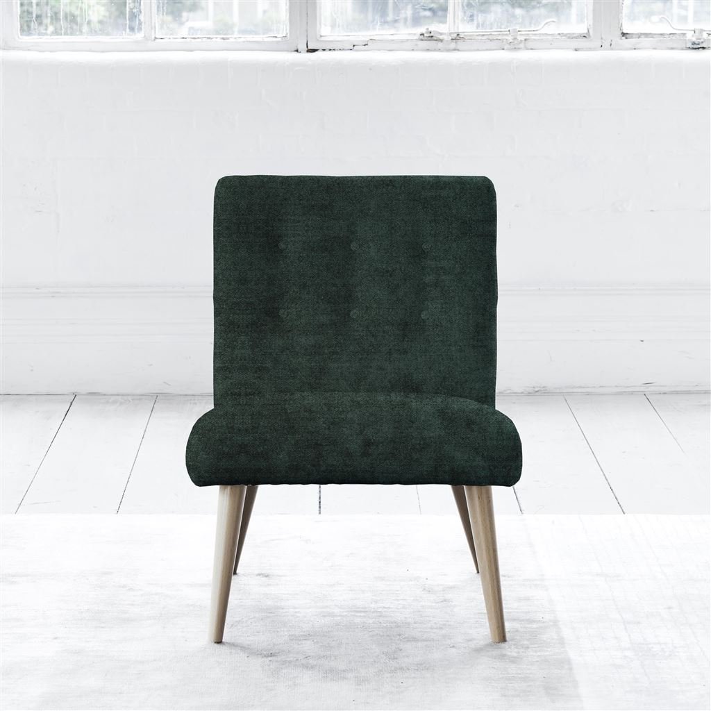 Eva Chair - Self Buttonss - Beech Leg - Zaragoza Viridian
