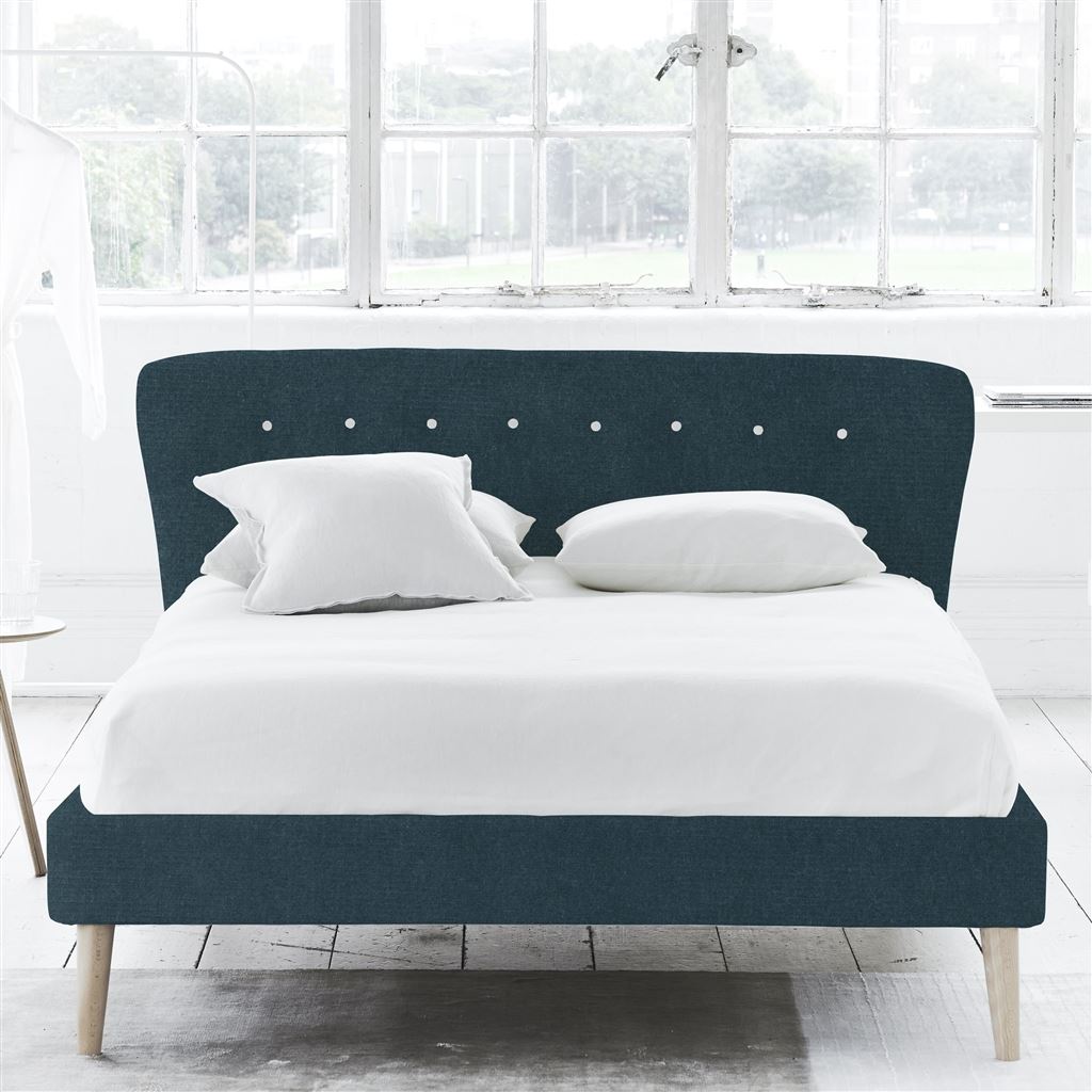 Wave King Bed in Cassia including a Mattress
