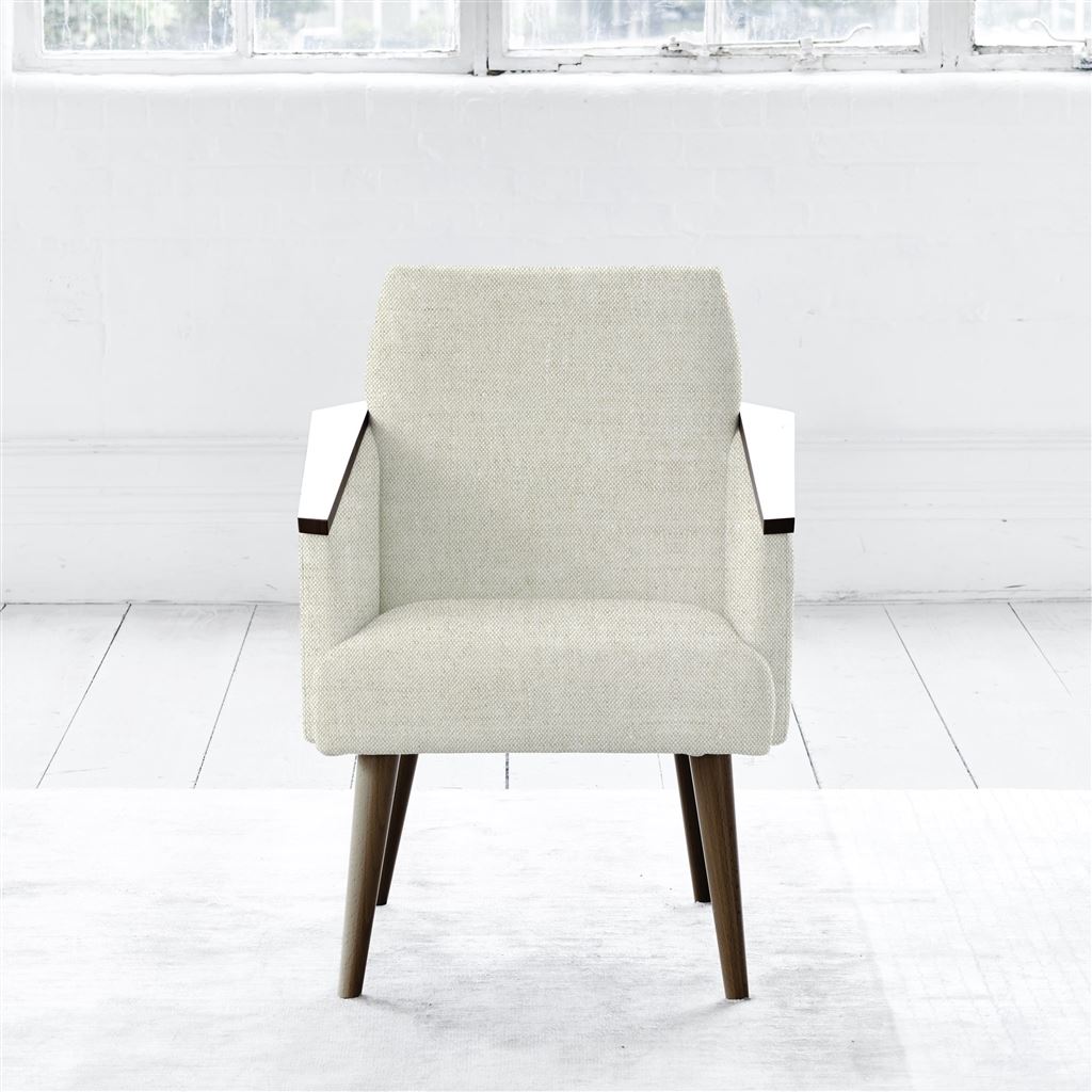 Ray - Chair - Walnut Leg - Brera Lino Natural