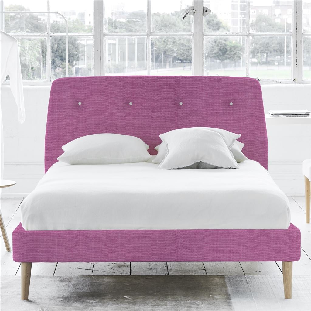 Cosmo Single Bed in Brera Lino with a Mattress