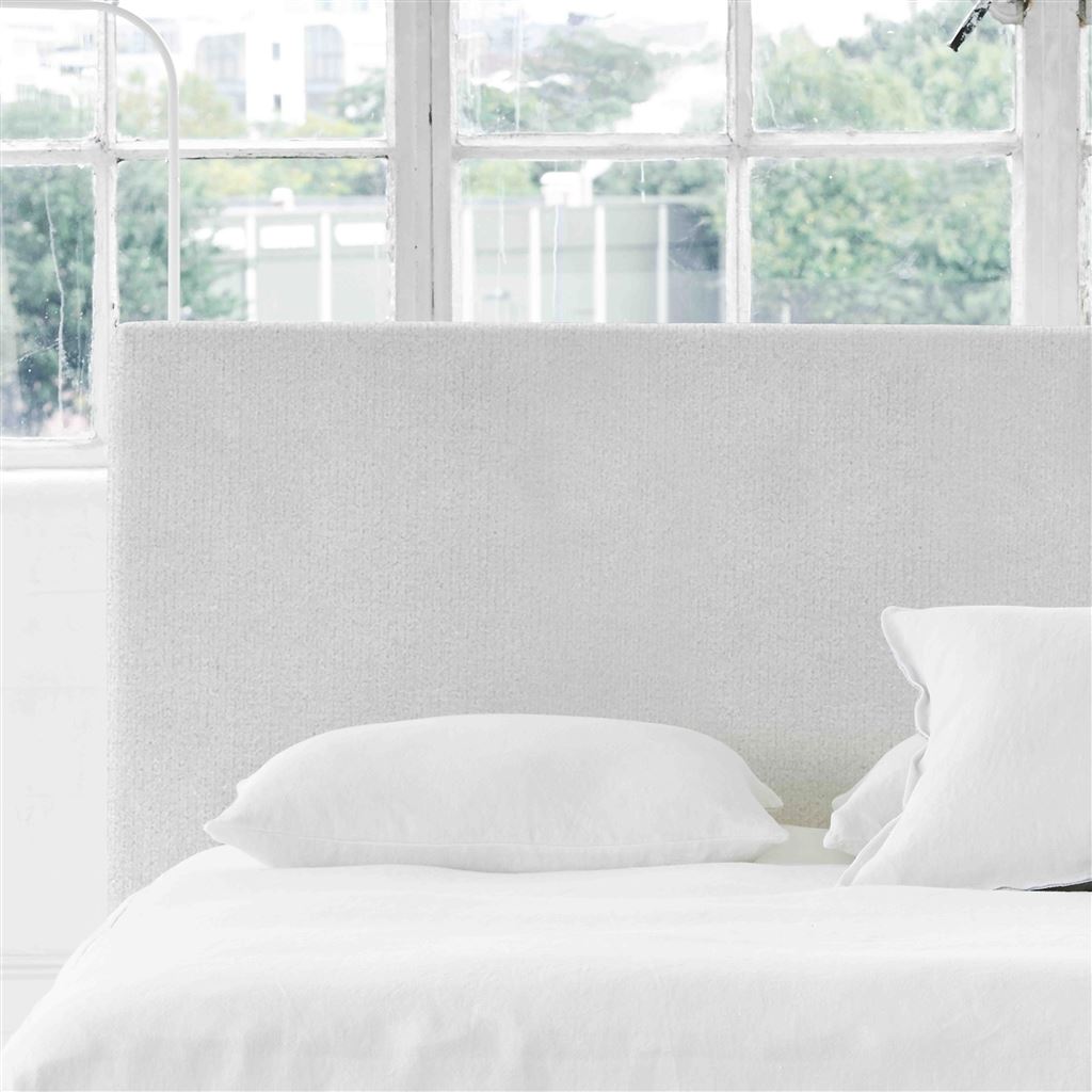 Square King Headboard - Cassia Chalk