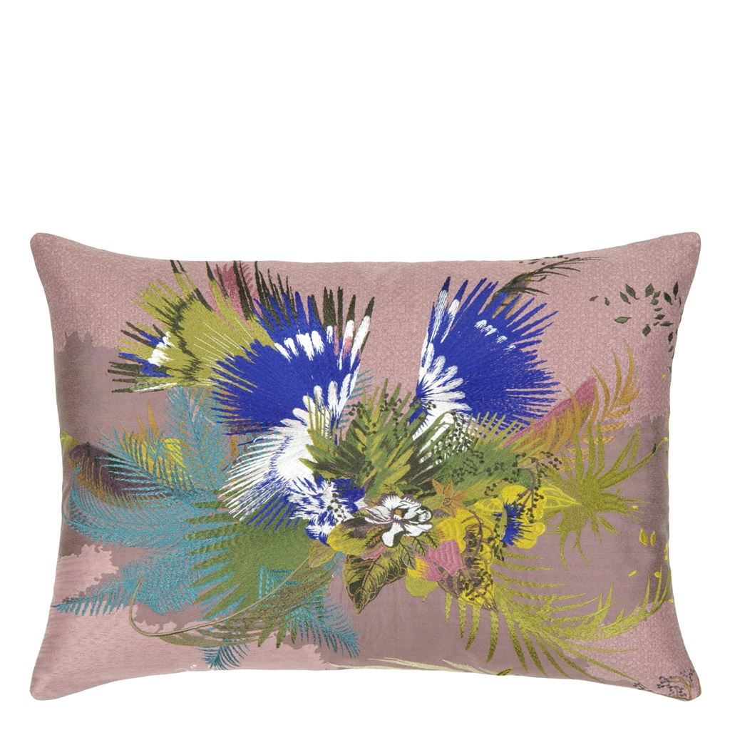 Oiseau Fleur Bourgeon Cushion