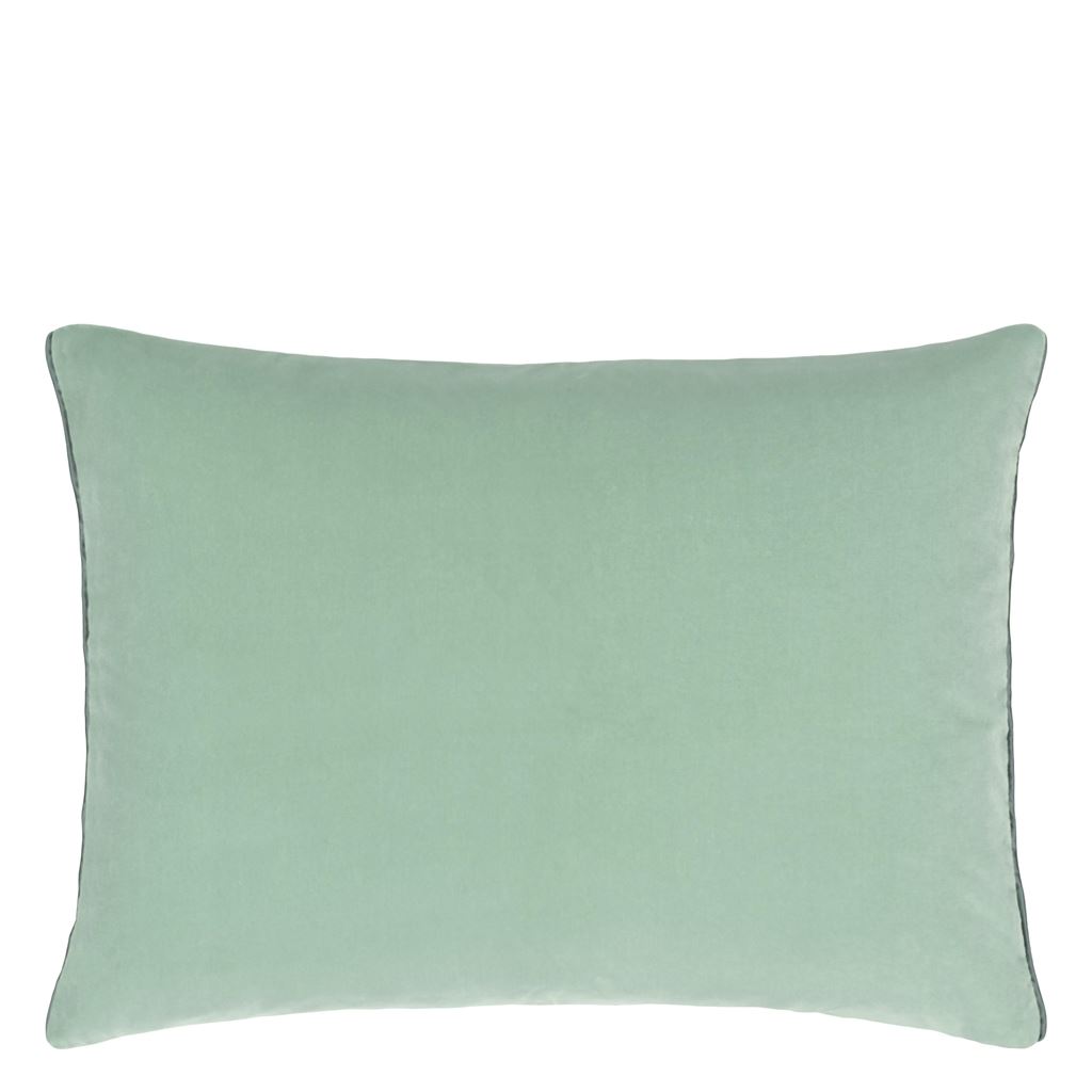 Cassia Celadon & Mist Decorative Pillow | Designers Guild