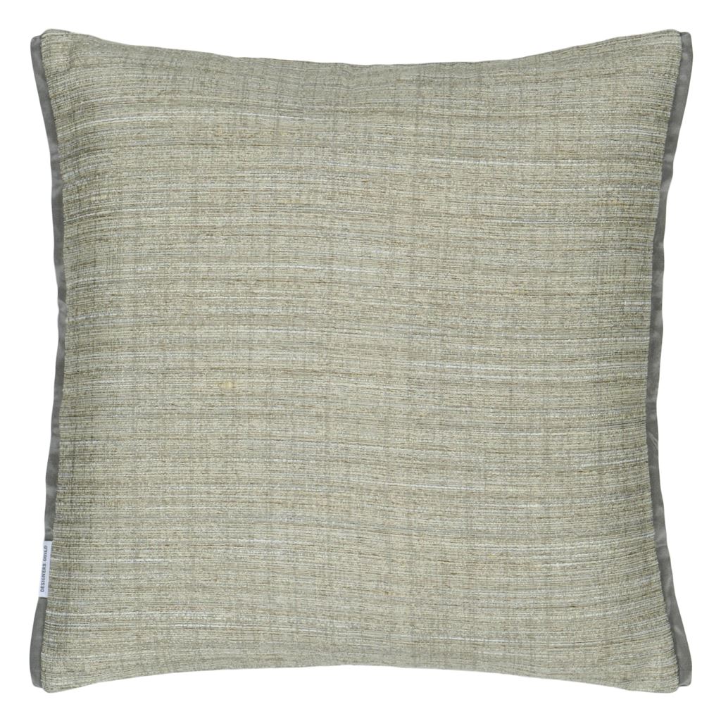 Manipur Silver Cushion - Reverse
