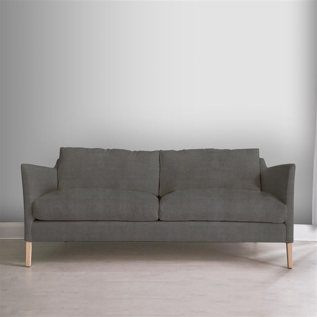 Milan 2.5 Seat Sofa - Natural Legs - Brera Lino Granite