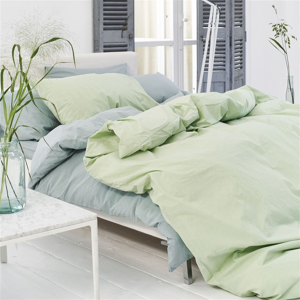 Loweswater Porcelain Organic Cotton Bed Linen