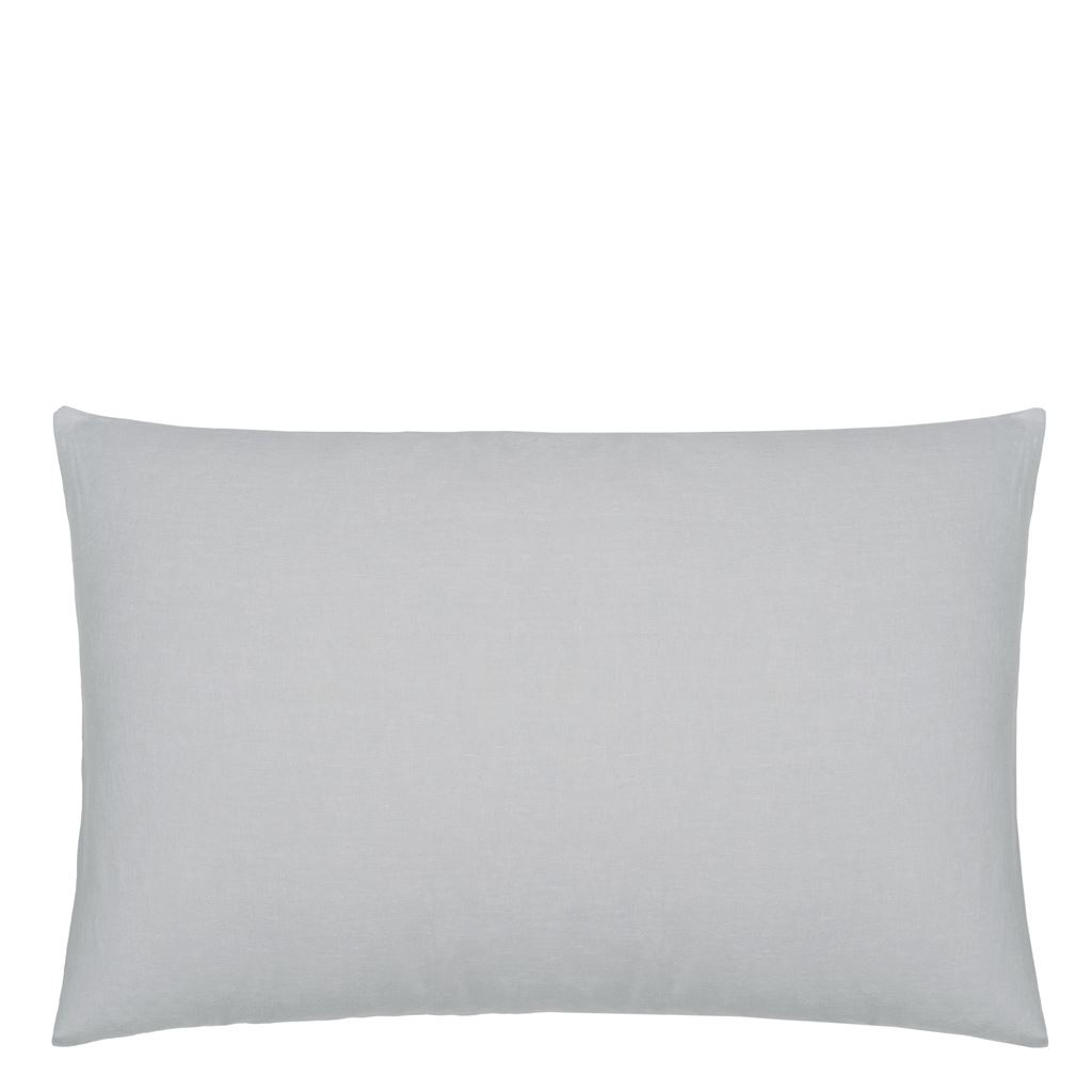 Biella Dove Standard Pillowcase - Reverse