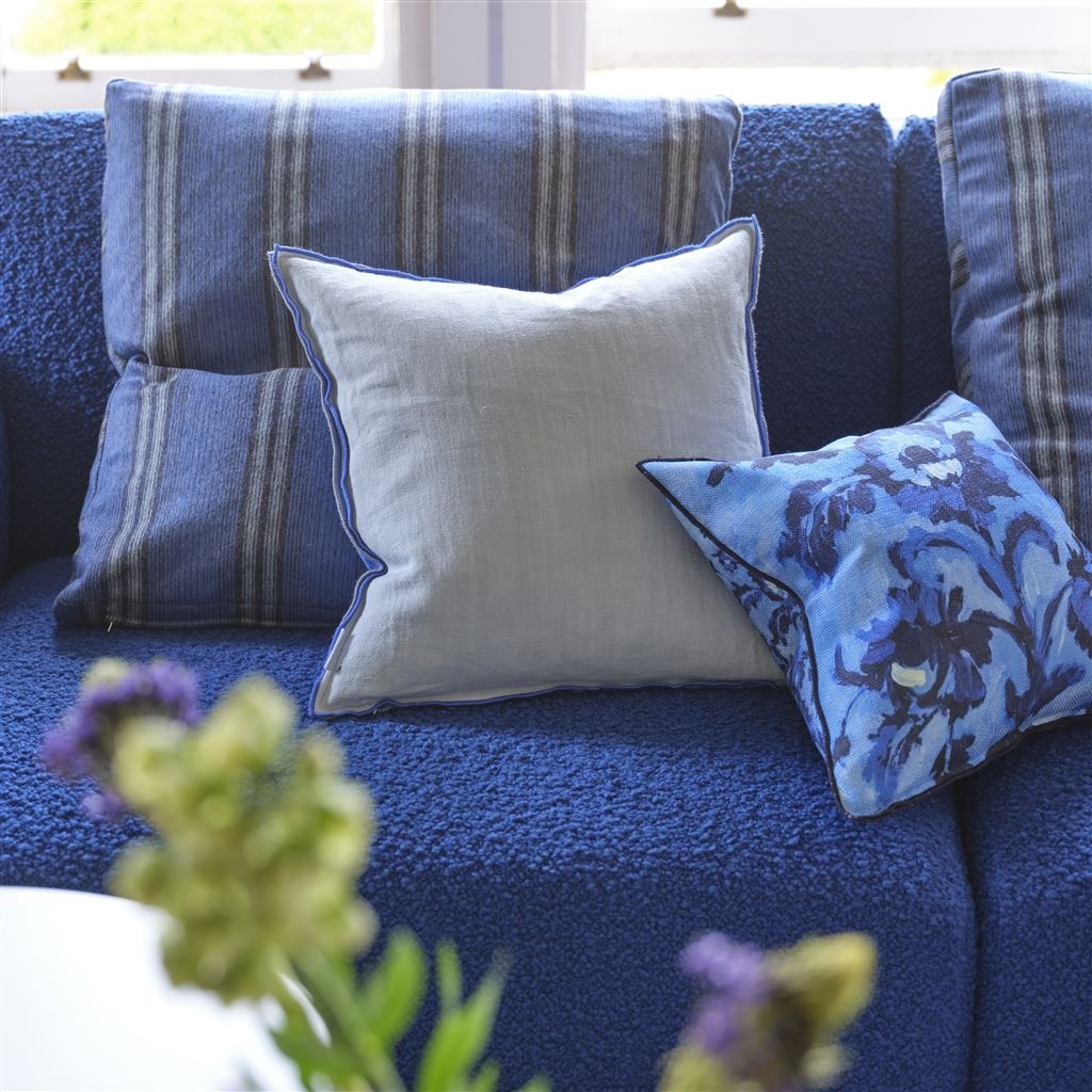 Guerbois Cobalt Decorative Pillow