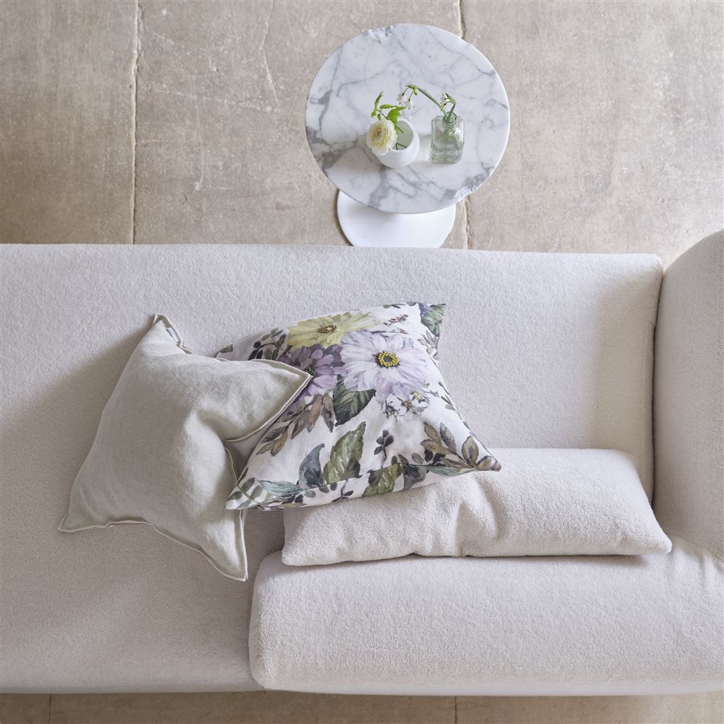 Glynde Zinc Cotton/Linen Decorative Pillow