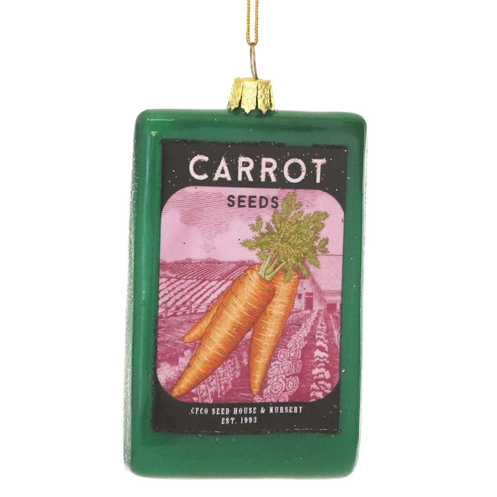 Seed Packet Decoration Carrot x cm