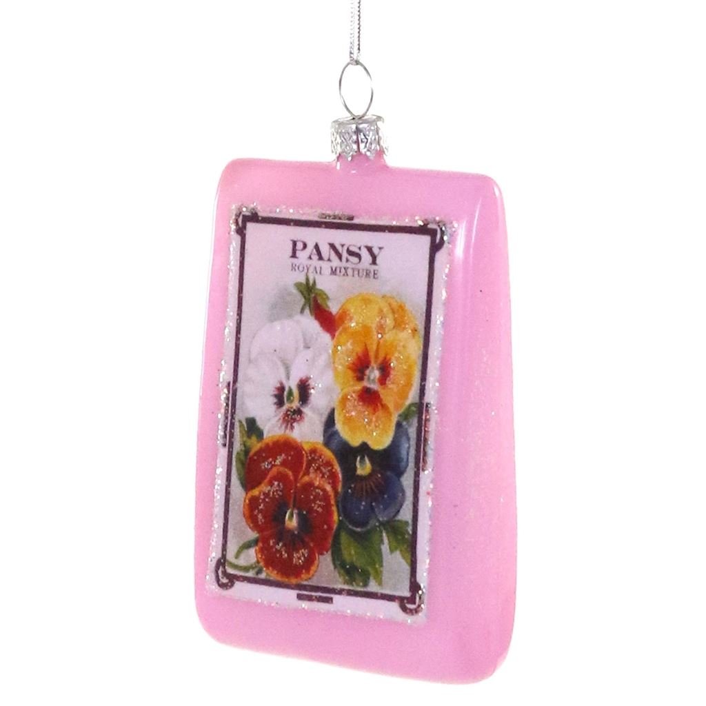 Seed Packet Decoration Pansy x cm