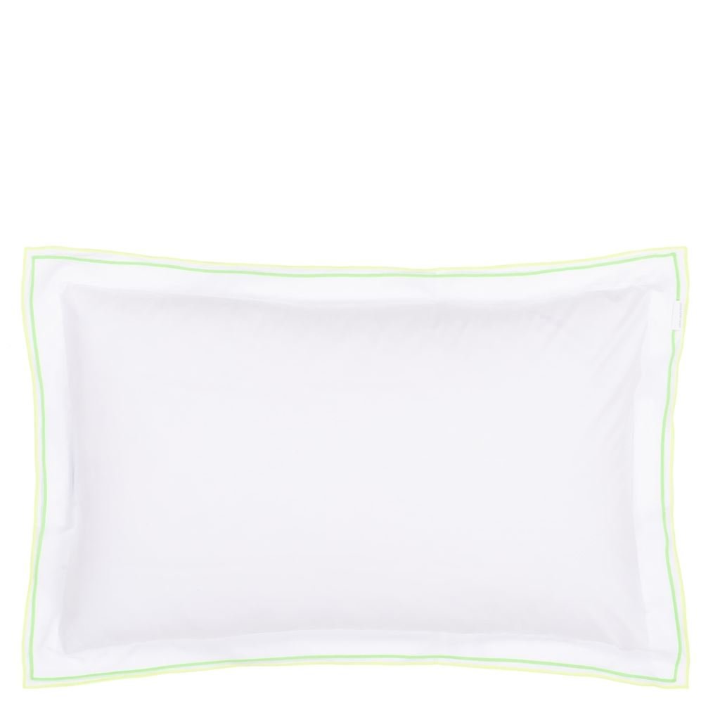Astor Lime Oxford Pillowcase