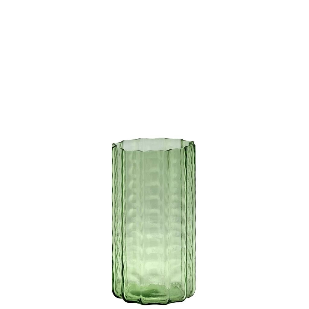 Small Green Waves Vase