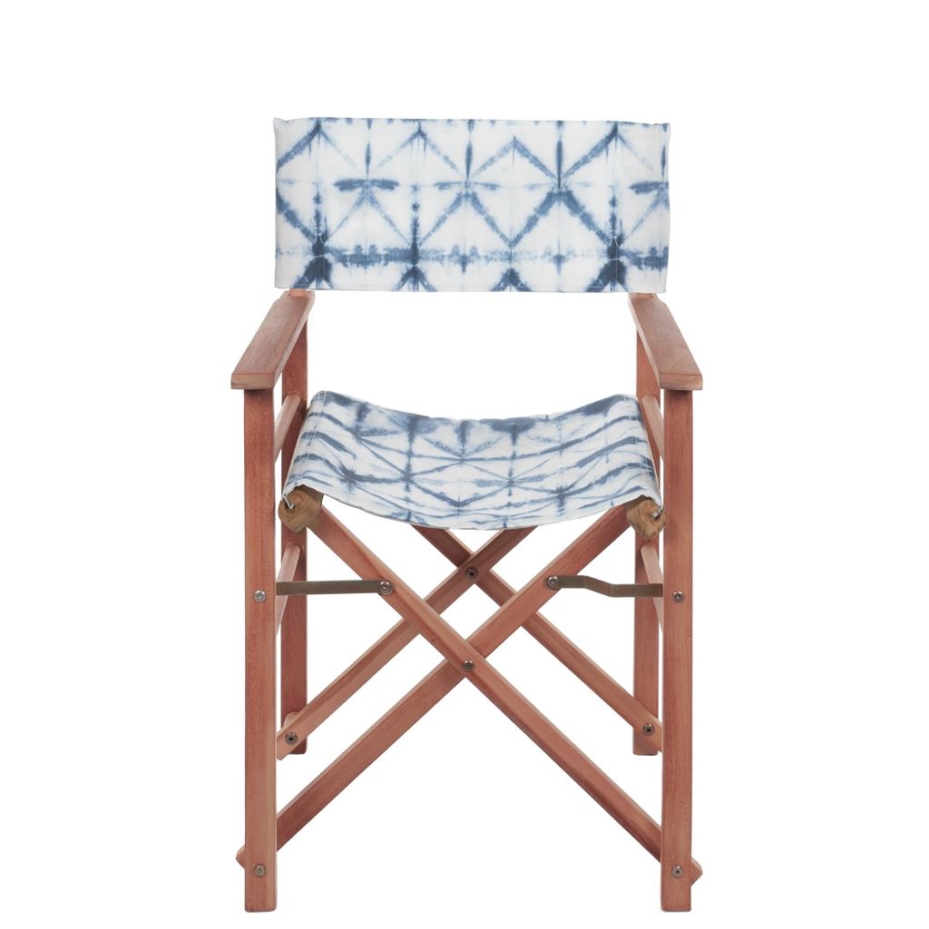 Seraya Indigo Director Chair Designers Guild