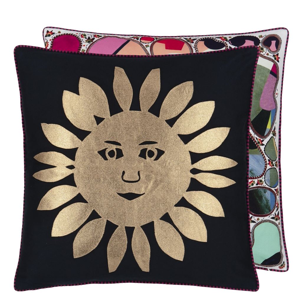 Hello Sunshine - Or - Cushion - 50x50cm - Without Pad