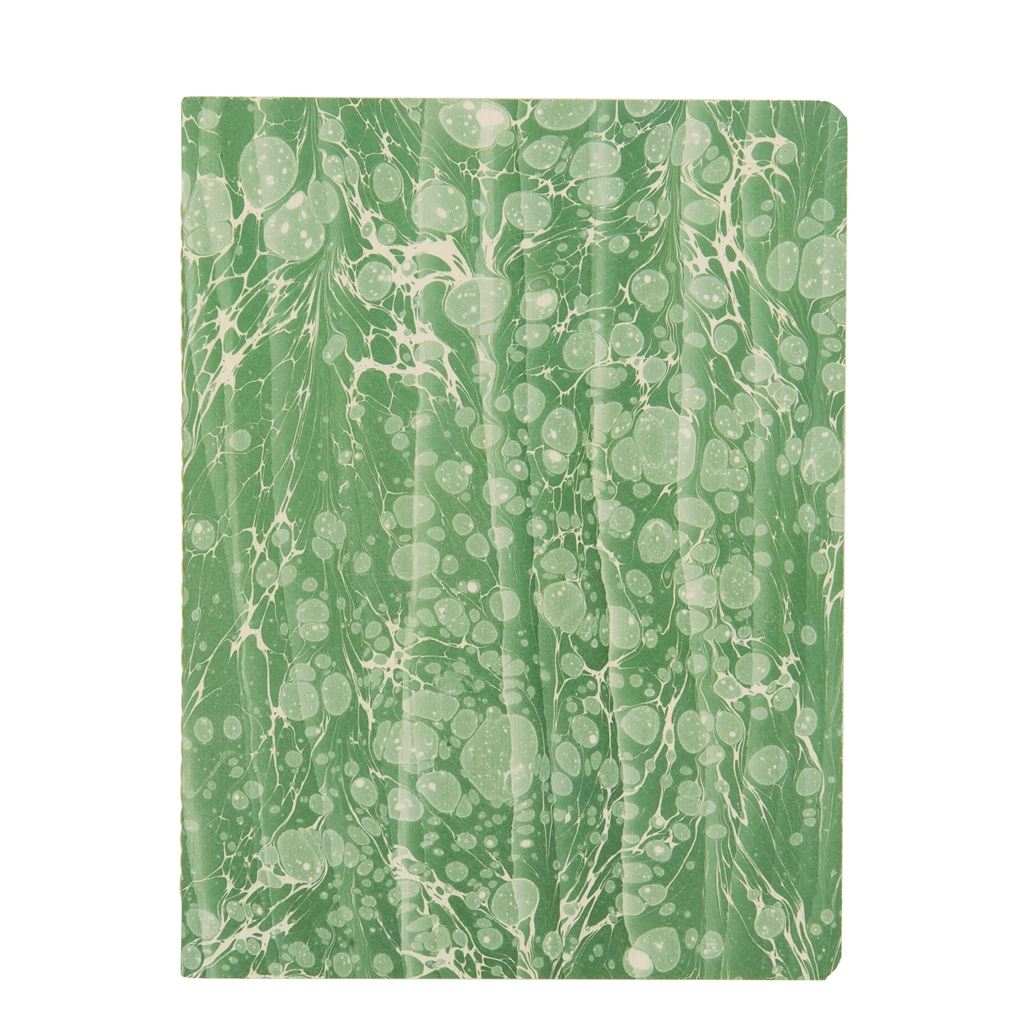 Carta Verde Large Marbled Notebook