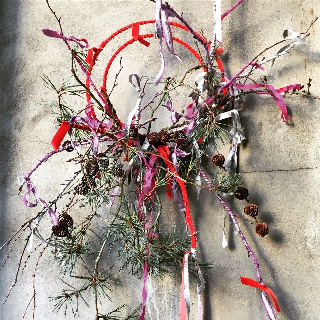 CHRISTMAS WREATH MAKING WORKSHOP WITH JULIET GLAVES