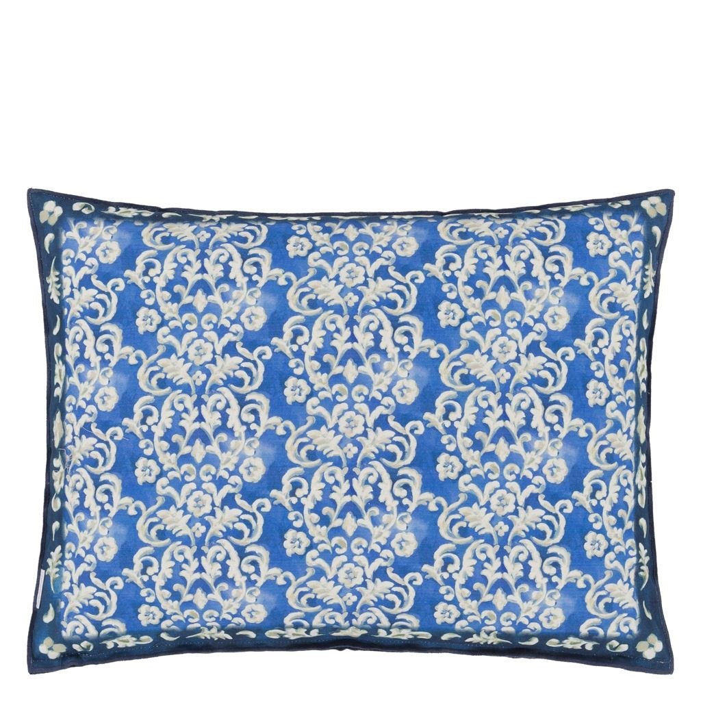 Isolotto Cobalt Cushion - Reverse