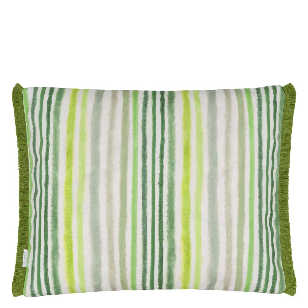 Pompano Grass Outdoor Cushion - Reverse