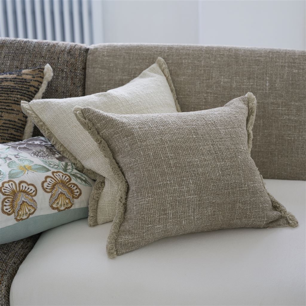 Charroux Natural Boucle Decorative Pillow