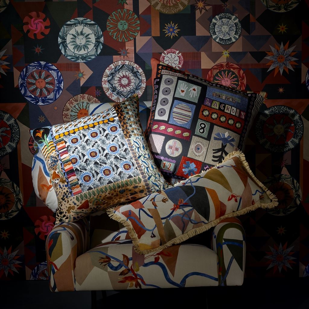 Bohemian Rapsody Mosaique Decorative Pillow