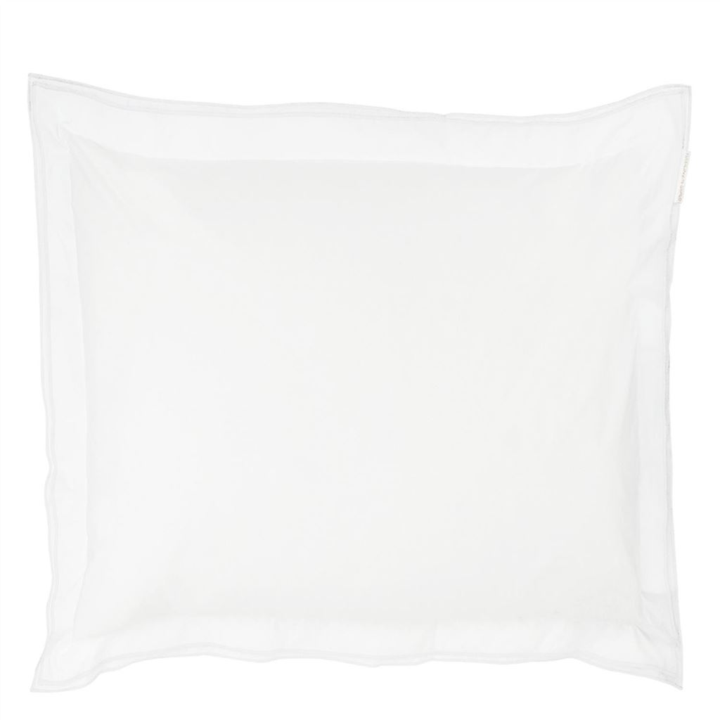Astor White European Pillowcase